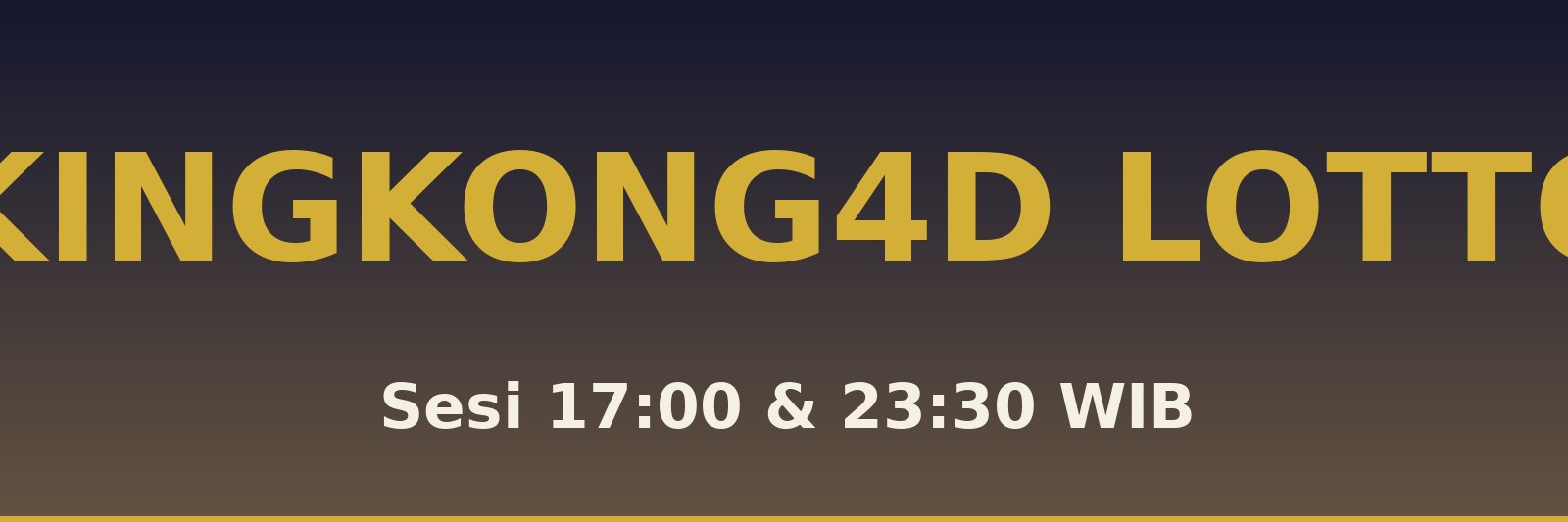 Kingkong4D Lotto Sungai Garinggiang